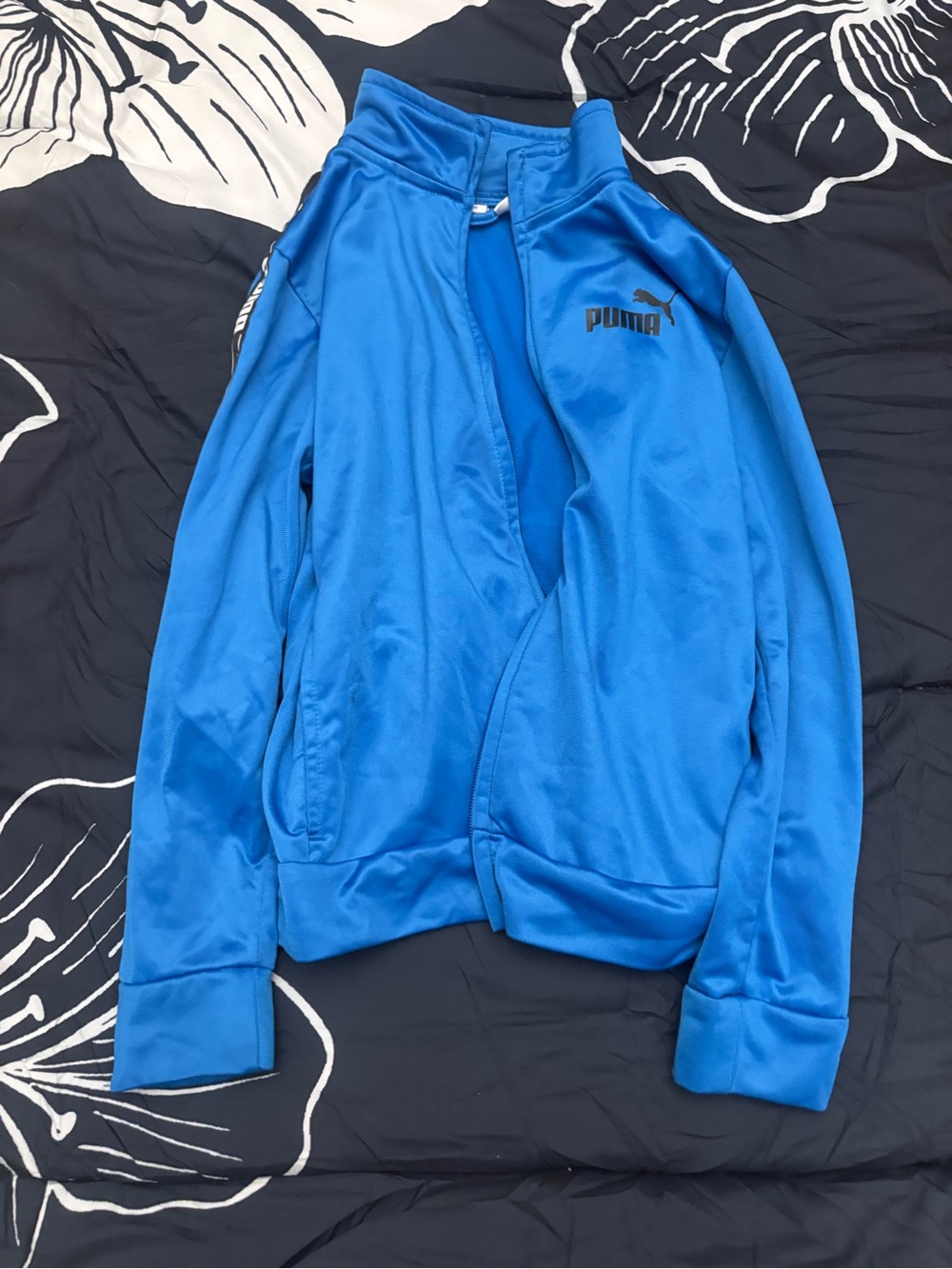 Puma Bright Blue Women's Varsity Track Jacket